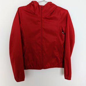 Uniqlo Packable Light Windbreaker Jacket, Red, Women's XS
